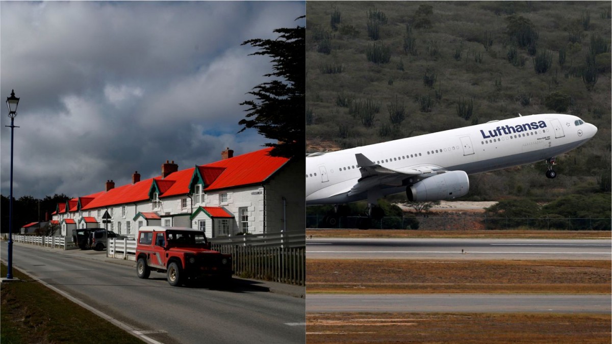 En un pedido oficial, una aerolinea alemana le reconoce al país, las Islas Malvinas