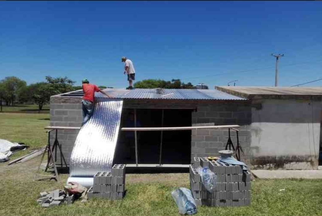 Grutly; avanzan las obras en la planta de osmosis inversa, un sistema respetuoso con el medio.