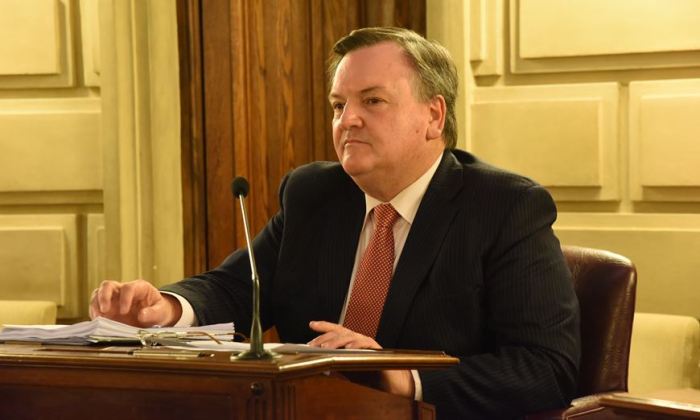 Michlig criticó a Perotti y dijo que “el discurso estuvo alejado de la realidad”