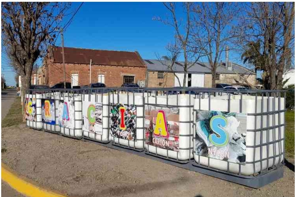 Las Colonias; en San Carlos Sud instalan “puntos verdes” como parte del plan de reciclado
