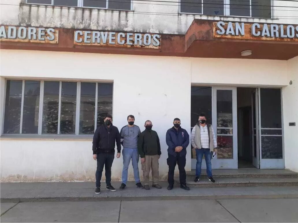 Las Colonias; en San Carlos Sud ponen en valor el edificio del Sindicato de Obreros Cervezeros