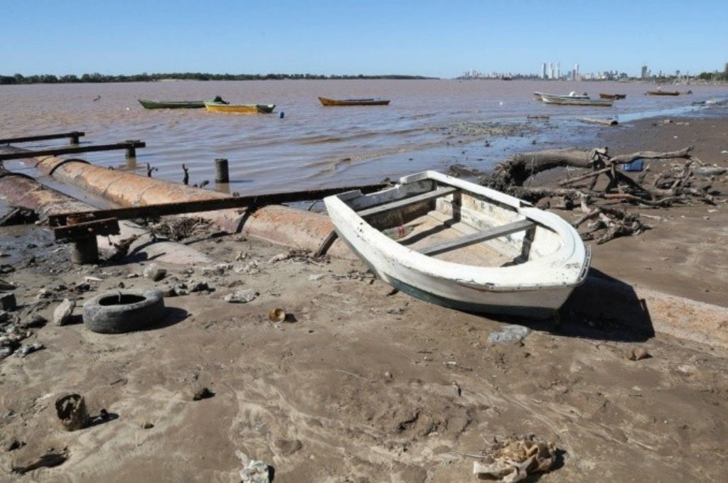 La lluvia alivia al campo pero no soluciona la bajante del río