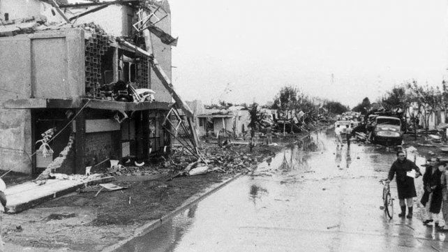 San Justo recuerda a las víctimas del tornado de 1973, el mas grande de Sudamérica registrado hasta hoy