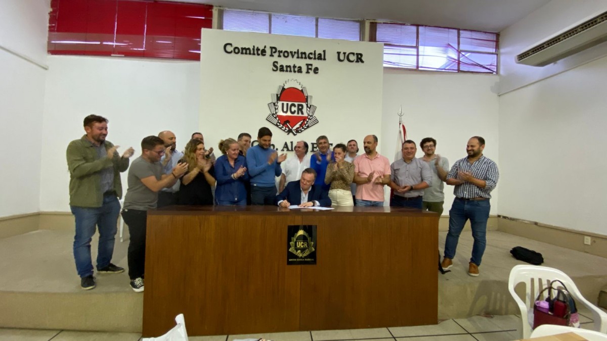 Por amplio consenso Felipe Michlig fue nominado para presidir la Unión Cívica Radical de la Pcia. de Santa Fe