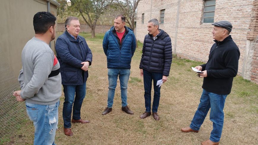 El Senador Michlig entregó aportes en San Cristóbal y recorrió instituciones