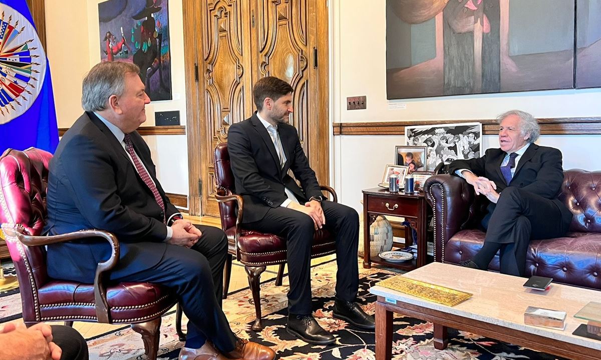 Pullaro y Michlig en la OEA: “Santa Fe y el país pueden cambiar si sabemos conectarnos al mundo”