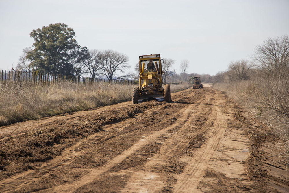 Caminos Rurales: culmina la primera etapa de obras entre Humboldt y Colonia Rivadavia