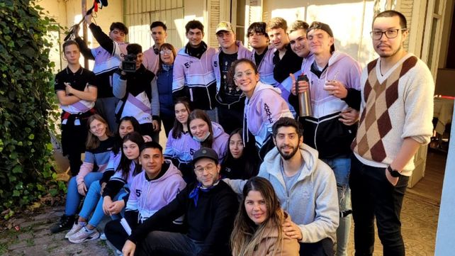 Esperanza: alumnos de la Escuela Nº 371 Colombo-Müller presentan su cortometraje “Bajo Presión”