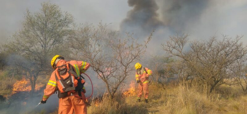 Incendios en Argentina: Siguen el combate de focos activos en Corrientes y Entre Ríos