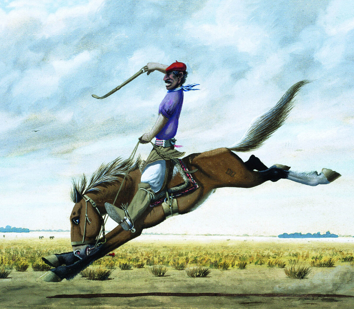 Cultura: 132 obras de Molina Campos, olvidadas en Areco, estan bajo custodia