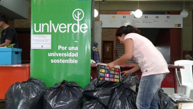 UNL Verde: comienza la nueva campaña de reciclado de papel y cartón en Esperanza
