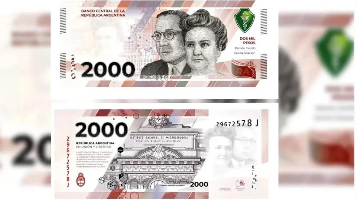 Adelantan la llegada de los nuevos billetes de $2.000: cuándo estarán listos?
