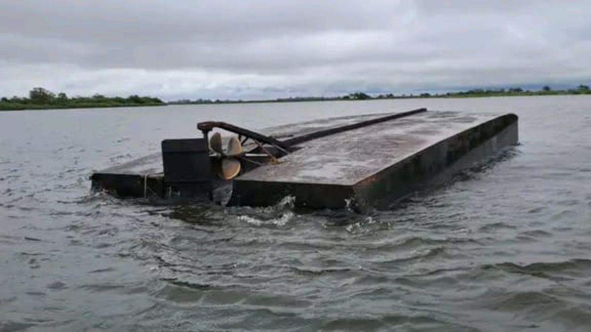 Helvecia: Se dio vuelta una barcaza con animales, hay dos personas heridas y una desaparecida