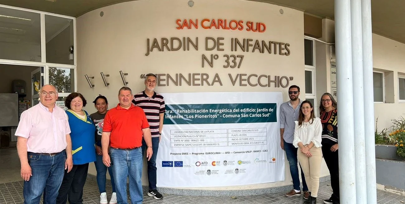 Cómo es el proyecto que rehabilitará energéticamente al Jardín Nº 337 de San Carlos Sud