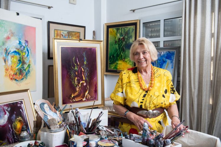 San Carlos Sud: la artista plástica Doris Blaser presenta su obra por los 450 años de Santa Fe