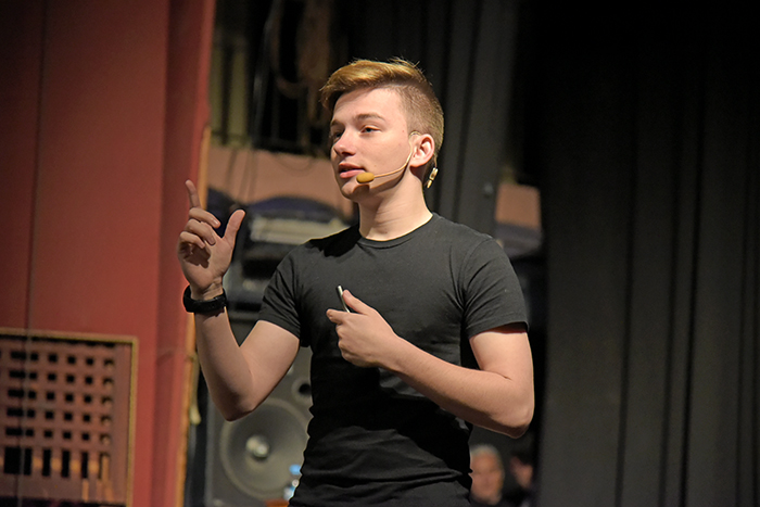 Innovación y tecnología: Mateo Salvatto expone en la UNL