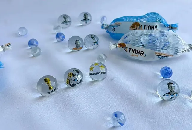 Lanzan en San Jorge una edición especial de bolitas con los campeones del mundo 2022