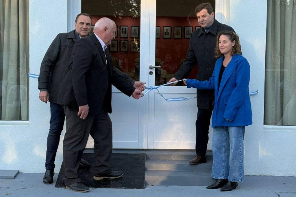 En Cululú se inauguró el nuevo SUM Comunal