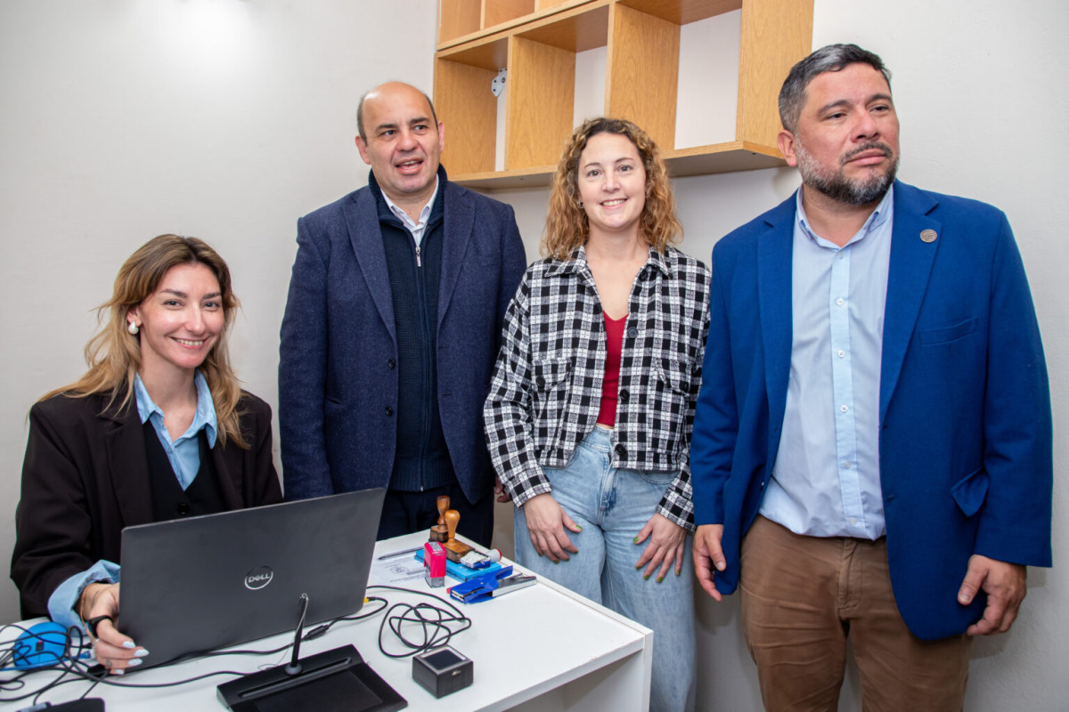 Habilitaron una oficina del Registro Civil en el Samco: “Es otro fruto del trabajo conjunto para facilitarle la vida a los vecinos”, dijo Müller