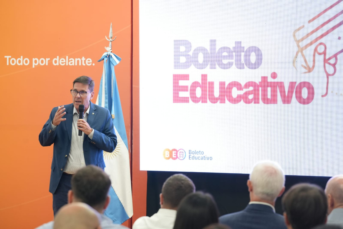 Boleto Educativo 2026: “Apostamos a fortalecer la educación y que sea accesible para todos”