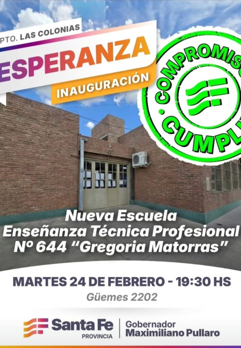La esperada obra de la escuela Gregoria Matorras será inaugurada este martes