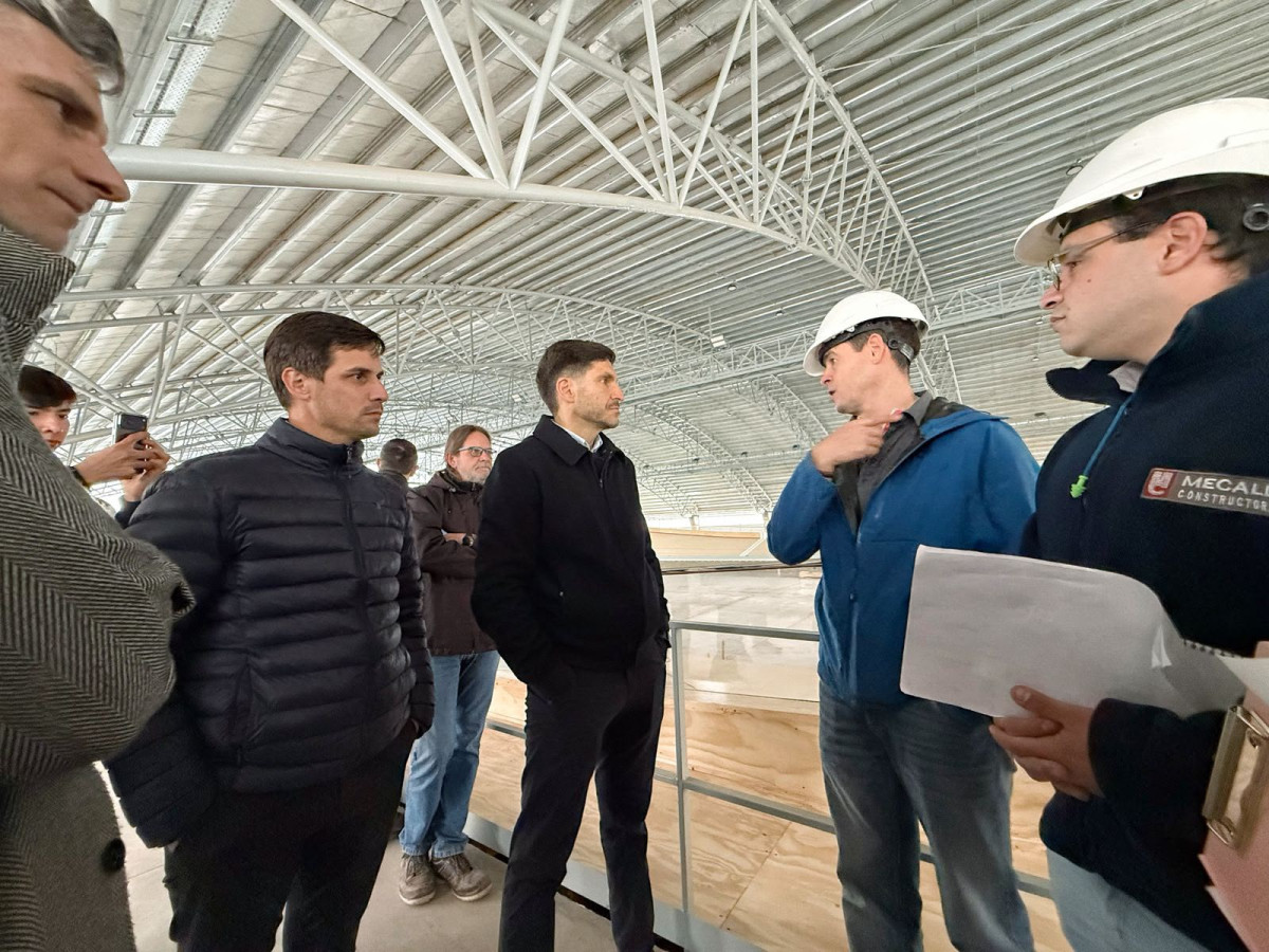 Pullaro recorrió obras de los Juegos Suramericanos en Rafaela: “Estas construcciones expresan una provincia que se pone de pie”