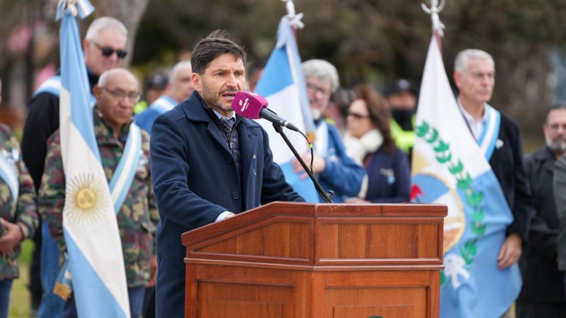 Pullaro: “Argentina tiene que generar empleo y crecimiento económico para poder tener la libertad por la cual San Martín luchó”
