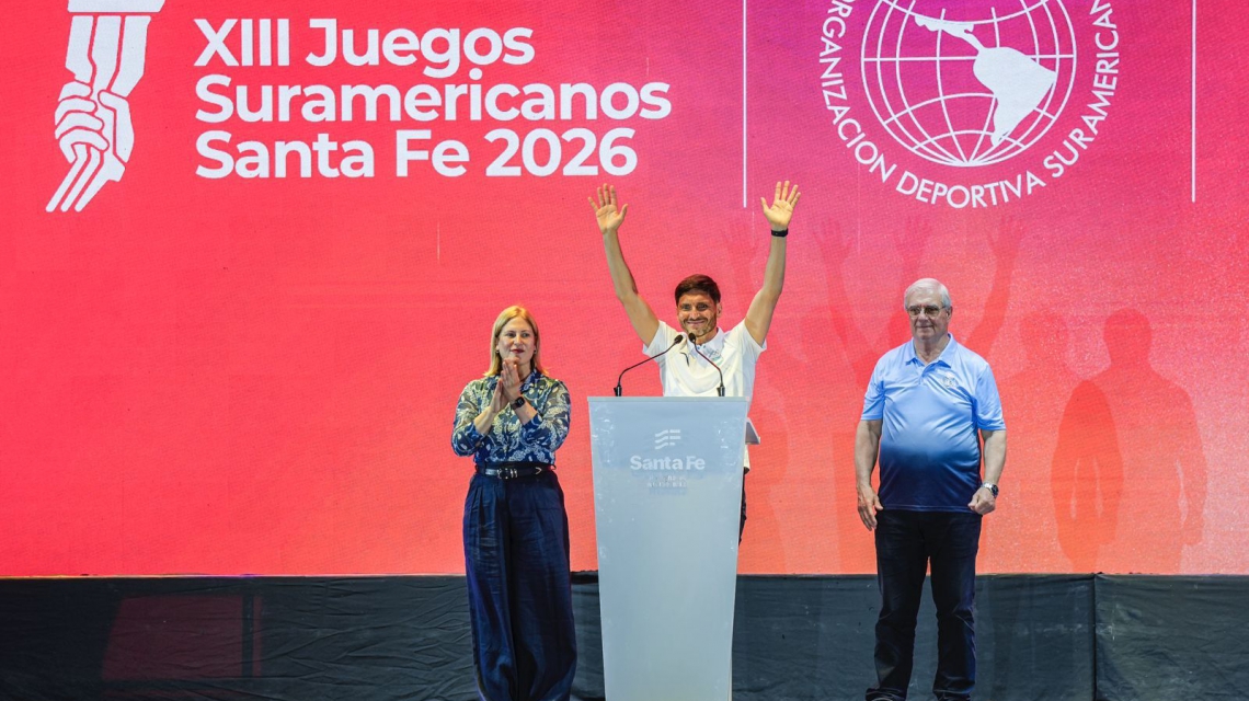 Cerraron los Juegos Suramericanos Santa Fe 2026, que fueron los más convocantes de la historia: participaron 3,5 millones de personas