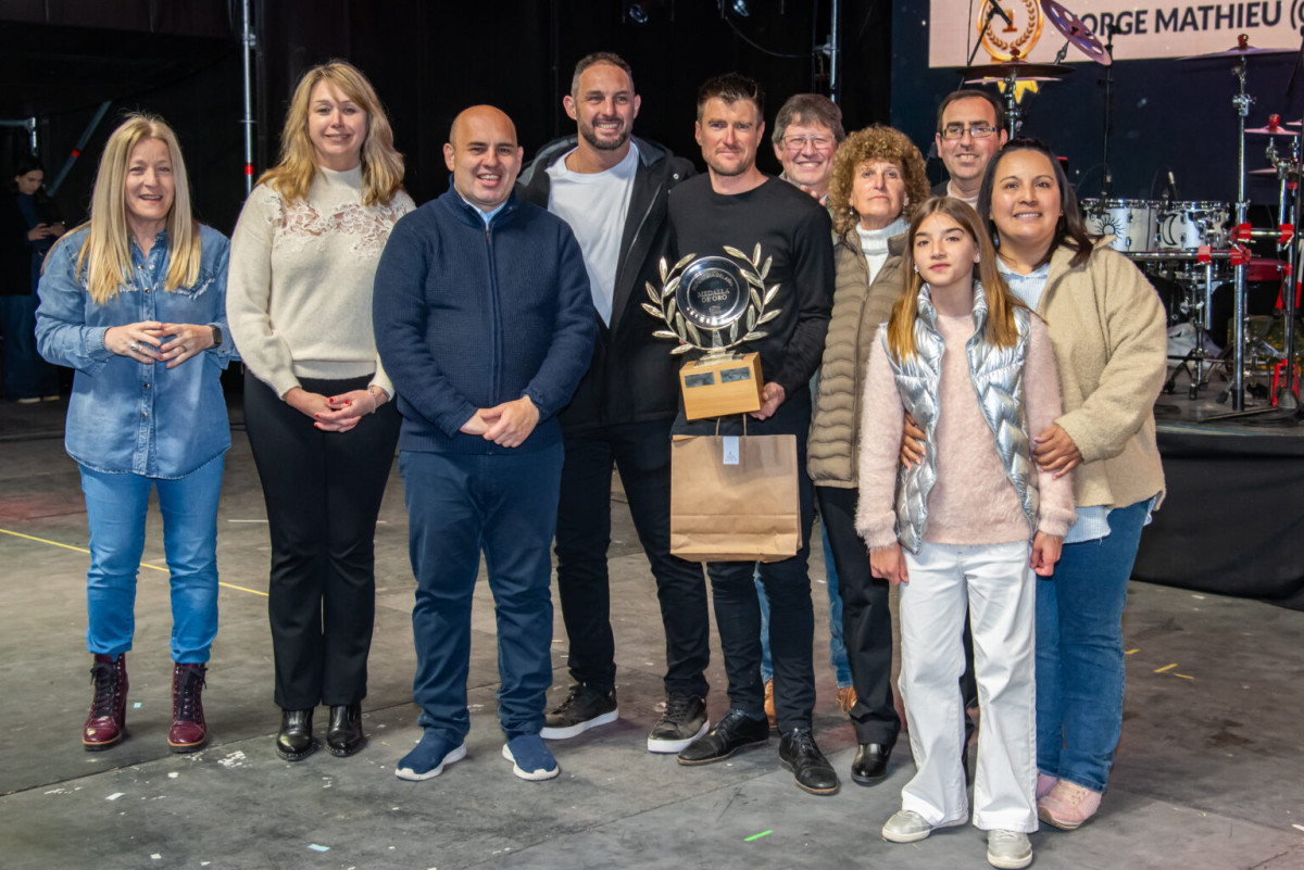 La 82° Fiesta Nacional de la Agricultura coronó a Jorge Mathieu como el deportista esperancino del año