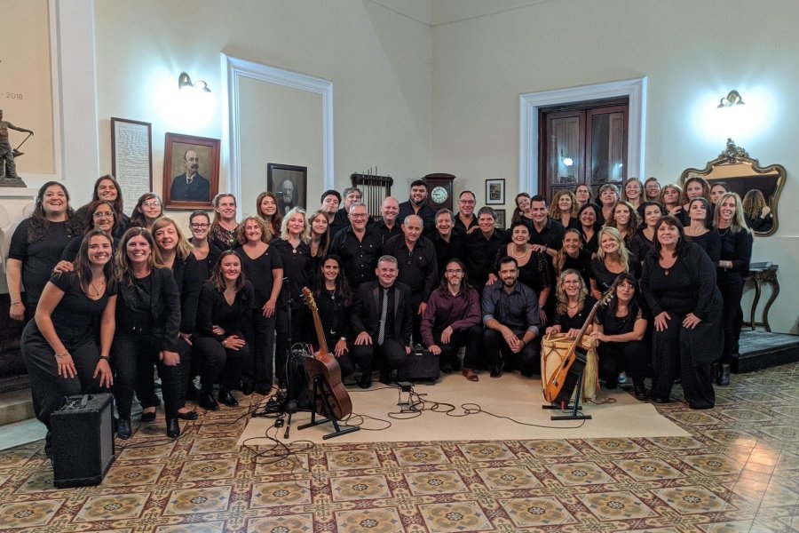 El Coro Fave prepara un concierto en la Basílica Natividad